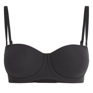 Skims Fits Everybody Strapless Convertible Lined Demi Onyx Black Sz 42DDDD NWT